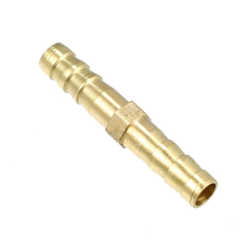 X AUTOHAUX 1 Set 6mm Copper Hose Barb Fitting Connector