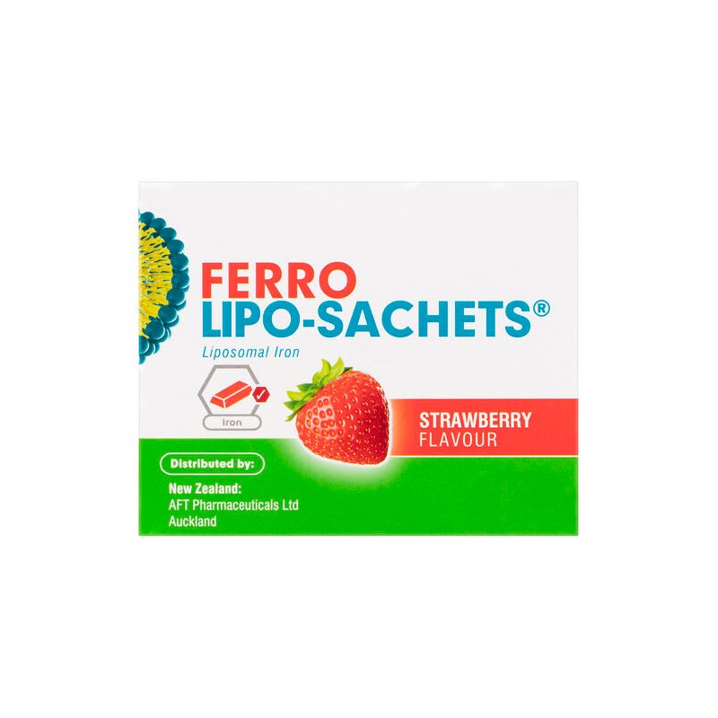 Lipo-Sachets Ferro Strawberry 5g 30 Sachets