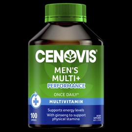 Cenovis Buy Cenovis Mens Multi Plus Performance Once Daily 100 Capsules Online