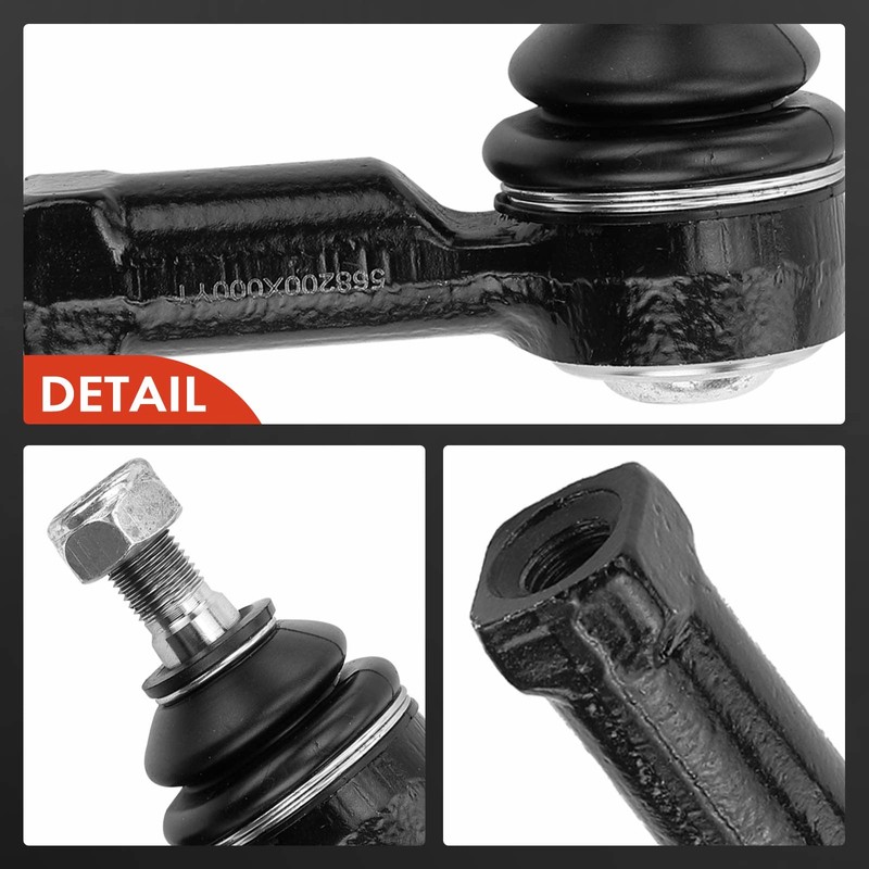 Frankberg 2 x Tie Rod End Front Axle Compatible with