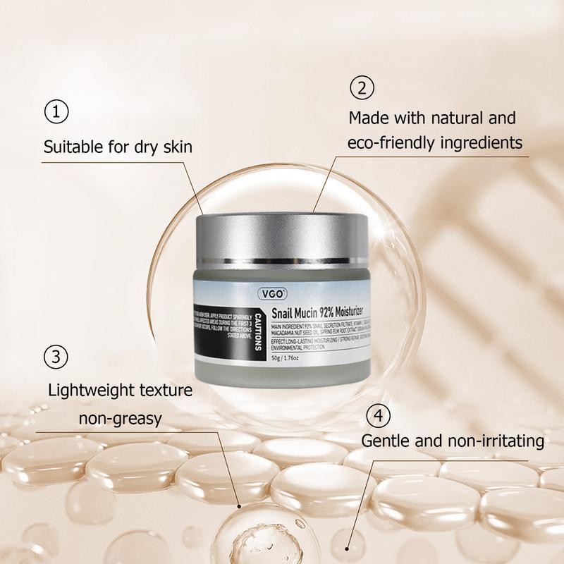 VGO Vitamin C Serum Moisturizer & Facial Cleanser Set -