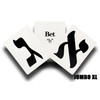 Jewish Educational Toys Jumbo Aleph Bet Hebrew Letter Flashcards -