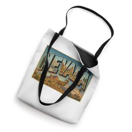 Nevada 50s Vintage Retro Travel Souvenir Poster Art Graphic Tote Bag