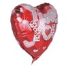 BinaryABC Valentine Day Balloons,Heart Foil Balloons,i Love You Balloons,Engagement Wedding