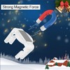 AMIPEPE 200Pcs Magnetic Christmas Light Clips, C9/E17 Socket Magnet Holiday