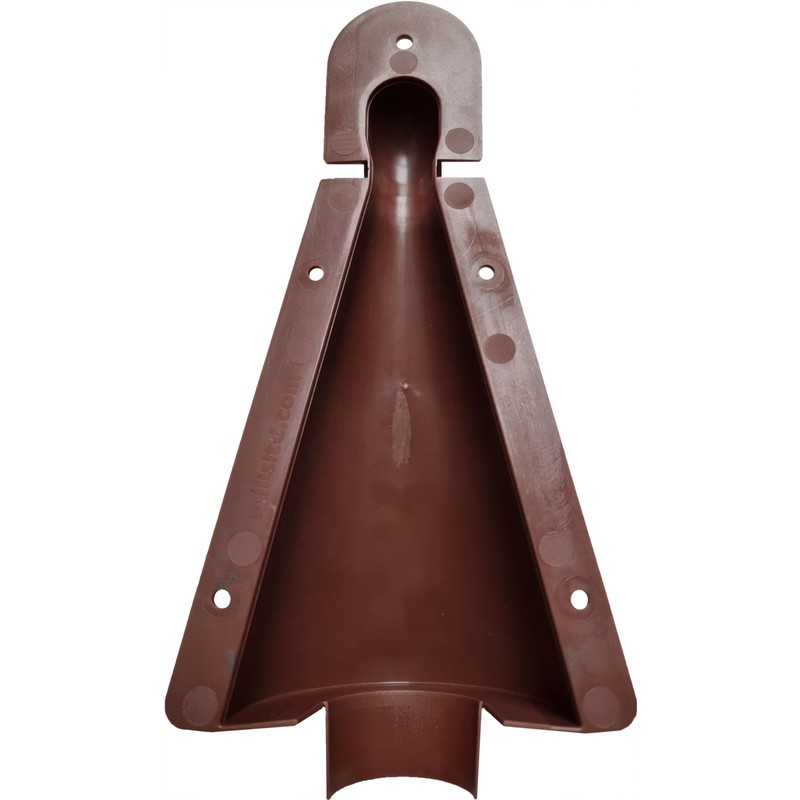 1STec Brown Virgin Media Plastic Triangular Dolly External Wall to