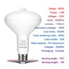 McDen Motion Sensor Light Bulb, BR30 13W Equivalent 100W 6000K