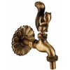MONTSERRAT Garden Faucet 1/2" Decorative Squirrel with Hose Connector, Brass,
