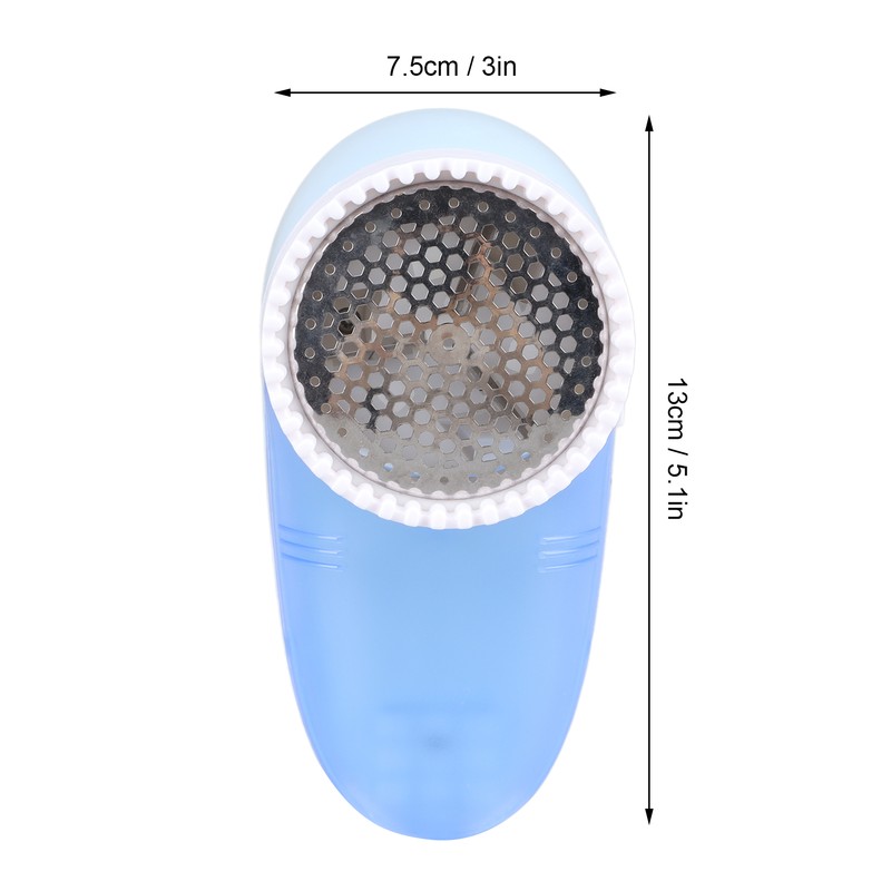 Blue Fabric Lint Remover Shaver Multifunctional Handheld Electric Clothing Hairball