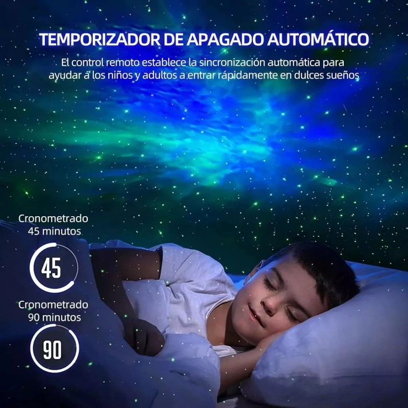 KFMX Proyector De Estrella Galaxia Astronautas Lampara De Noche