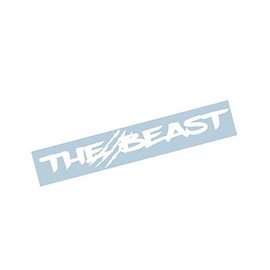 The Beast Claw Windshield Banner 23" Decal Sticker Graphic