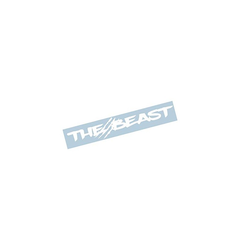 The Beast Claw Windshield Banner 23" Decal Sticker Graphic