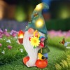 JJALIGHTS Solar Garden Figures Windmill Elf
