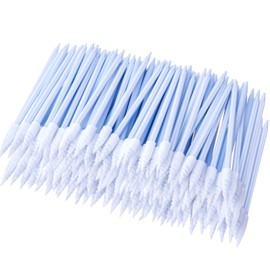 Chinco 200 Pieces Cleaning Swab Sticks Sponge Foam Tip Swabs for Inkjet Printer, Print Head, Camera, Optical Lens, Optical Equipment (Blue)
