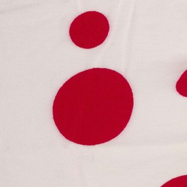 Lipodo 3-in-1 Dots Children's Headband One Size Approx. 53-56 cm Washable Headband with Elastic Band Lightweight Headscarf Bandana Spring/Summer, white-red, 53-56