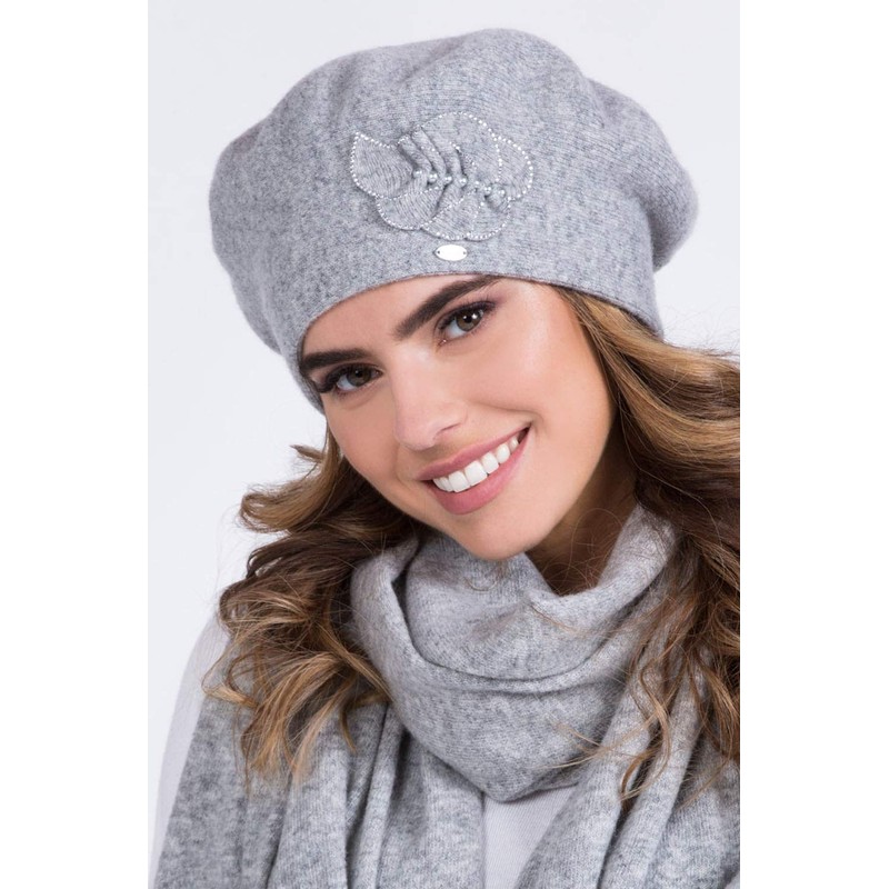 Kamea Justa Women's Beret Hat Headwear Warm Patterned Thick Winter,