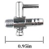 feedal Pack of 10 Disposable Air Valve Mouth Valve Distributor