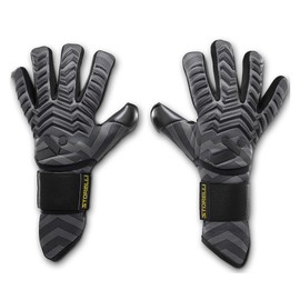 Storelli Electric Goalkeeper Gloves, Soccer Goalie Gloves for Youths & Adults, Negative Cut, Premium Latex with Removable Finger Spines