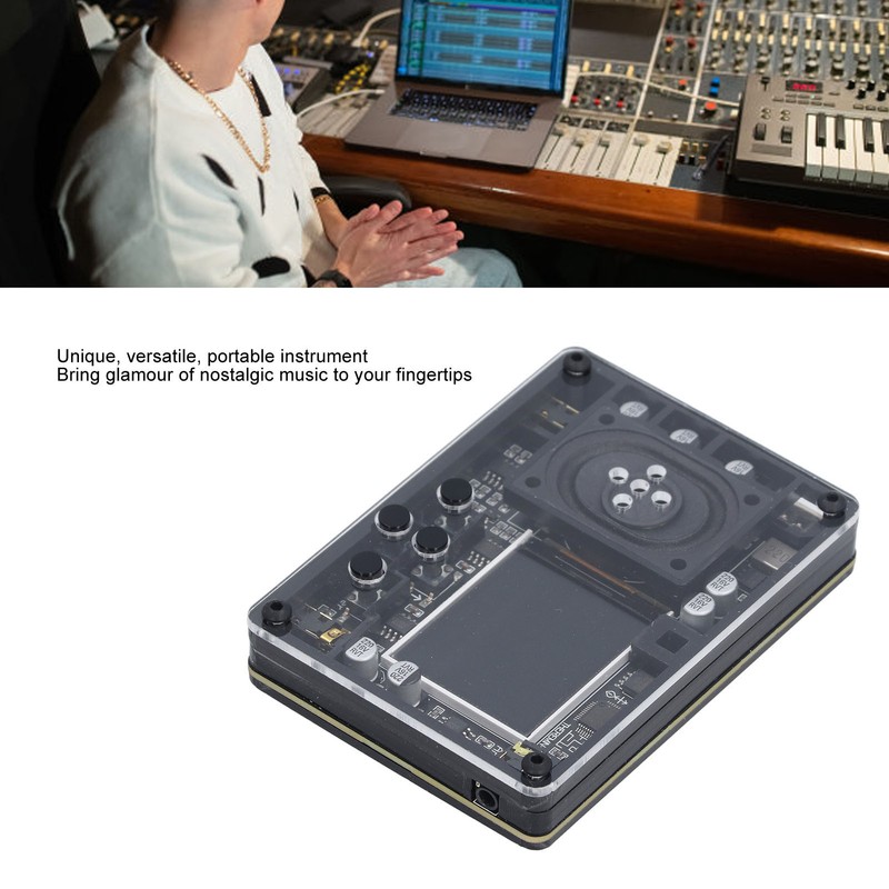 Theremin Kit Electronic Innovative Mini Musical Instrument Gift with Screen