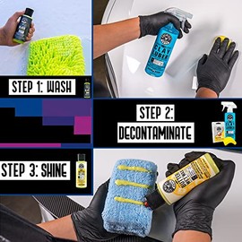 Chemical Guys Sistema Completo de Arcilla para Coches, Camiones, Todoterrenos y Motocicletas, Kit
