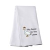 Generic Cowboy Goose Kitchen Towel Silly Goose On The Loose