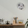 Stellarize Wanduhr Groß Ohne Tickgeräusche Modern Holz 3D Küchenuhr für