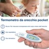 GIMA Pocket Ear Thermometer, fever ear thermometer