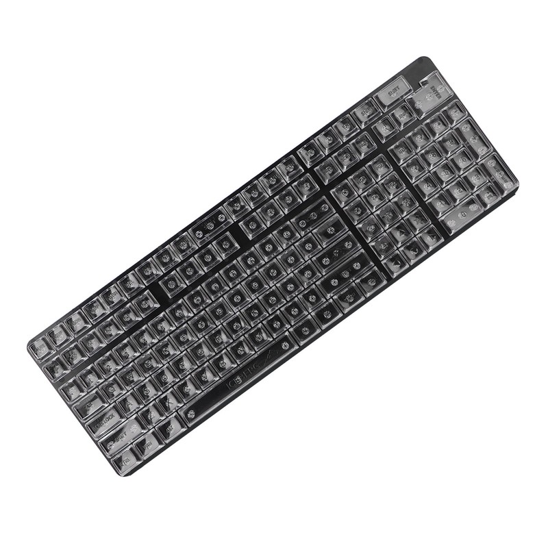 132 Keys Mechanical Keyboard Keycaps CBSA Height Transparent Ergonomic DIY