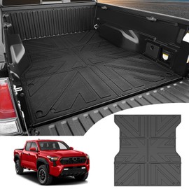 Utiiy Bed Mat Compatible with 2024 2025 Toyota Tacoma 5FT Truck Bed Liner Pickup Car Truck Potector for 2024 2025 Toyota Tacoma Accessories(2024+ Tacoma 5FT)