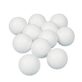 25 x Plain Colour Ping Pong Table Tennis Balls 40mm White With No Logos Ideal For Cat Dog Pet Toy School Crafts