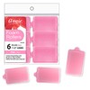 Annie Classic Foam Cushion Rollers #1055, 6 Count Pink Jumbo