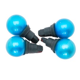 Christmas Concepts® Pack of 4 Blue Berry Push in Spare Bulbs - 2.4V 0.18W 0.075a - Replacement Bulbs