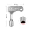 Electrical Cabinet Key Water Meter Box Safety Key Triangular Socket