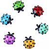 TXDAMAI Mini Ladybird Fridge Magnet 6 Pieces Creative Fridge Magnetic