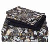 JSD Black Paisley Floral Printed Sheet Set King Size 6