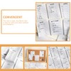 Operitacx 16pcs Nonstick Memo Pads for Notes and Schedules Blank