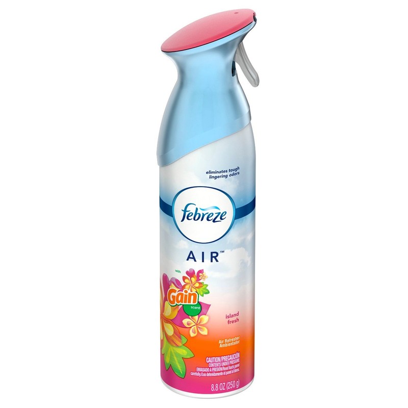 Febreze Air Freshener Spray - Gain Island Fresh - Net