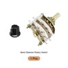 Rebower Band Selector Rotary Switch 4P4T 4 Pole 4 Position,
