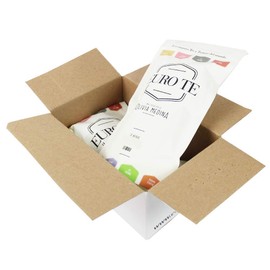 EURO TE Dúo Pack de Tés Verdes Frutales: 100g Ate de Membrillo y 100g Sencha Pera, Rinde 100 tazas