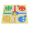 Ludo Chess Set Folding Roll Up Board Game Pad with