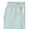 Vertbaudet Girls Sweat Shorts with Recycled Polyester Aqua 110, green