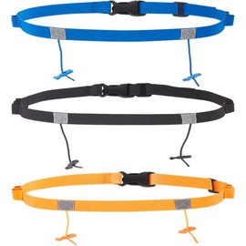 3 Piezas Cinturón Gel con Número Carrera Soporte Babero Correr Correa cinturón Carrera Correr Ciclismo Triatlón Maratón Cinturones carrera (3PSC)