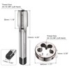 QUARKZMAN 2 Piece Tap and Die Set, 3/4-16 UNF Left