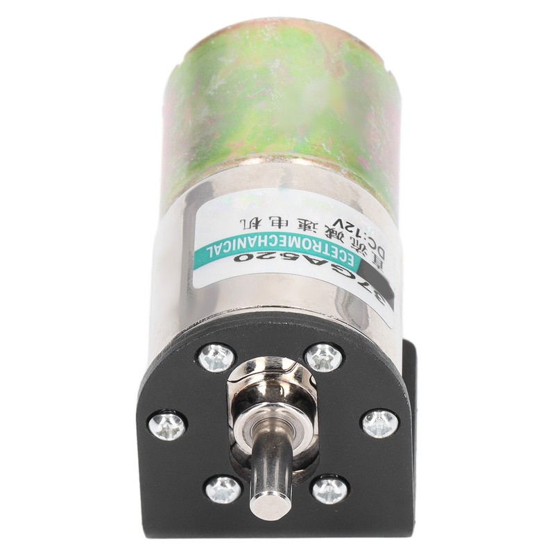 DC Worm Gear Motor Micro Brushed Self Locking Aluminum Alloy