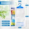 x3 Disposable Wardrobe Dehumidifier Hanging Bags - Specially Designed to