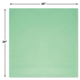 Spring Mix Pastel Tissue Paper Value Pack - 64 Sheets, 7 Pretty Colors Wrapping Tissue Sheets, 20" x 20" Birthday Gift Bag Paper