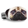 GogglesCover premium: Protective ski and snowboard goggles cover, pug design