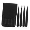 COLLBATH Complete Eyebrow Tweezers Set Ingrown Hair Tweezer for Crafting
