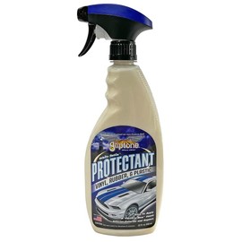 Gliptone White Satin Water-Based Silicone Dressing Protectant Spray for Vinyl, Rubber & Plastic, Interior, Exterior and Engines, Restores a "Factory New" Shine to your Vehicle, 22 Fl Oz