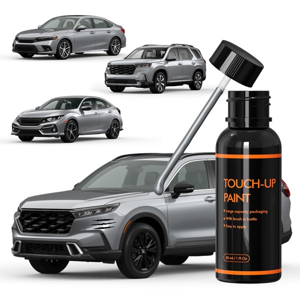 XTryfun NH830M Lunar Silver Metallic Touch Up Paint for Honda,